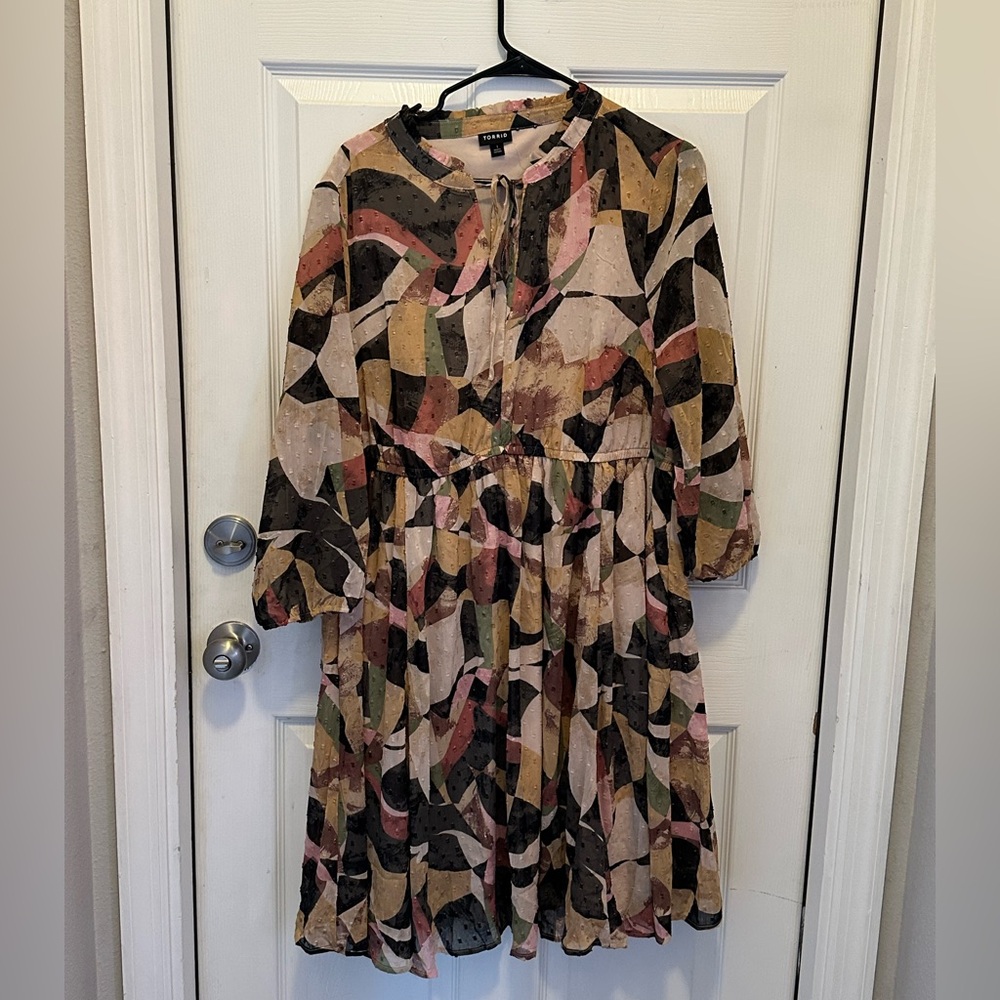 Torrid Size 1 Geometric Dress